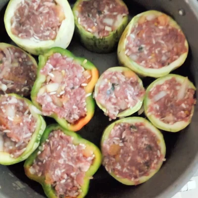 Recipe of Fit stuffed peppers on the DeliRec recipe website
