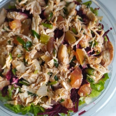 Photo of the Colorful salad with chicken – recipe of Colorful salad with chicken on DeliRec