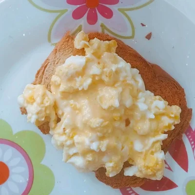 Recipe of fit creamy egg on the DeliRec recipe website