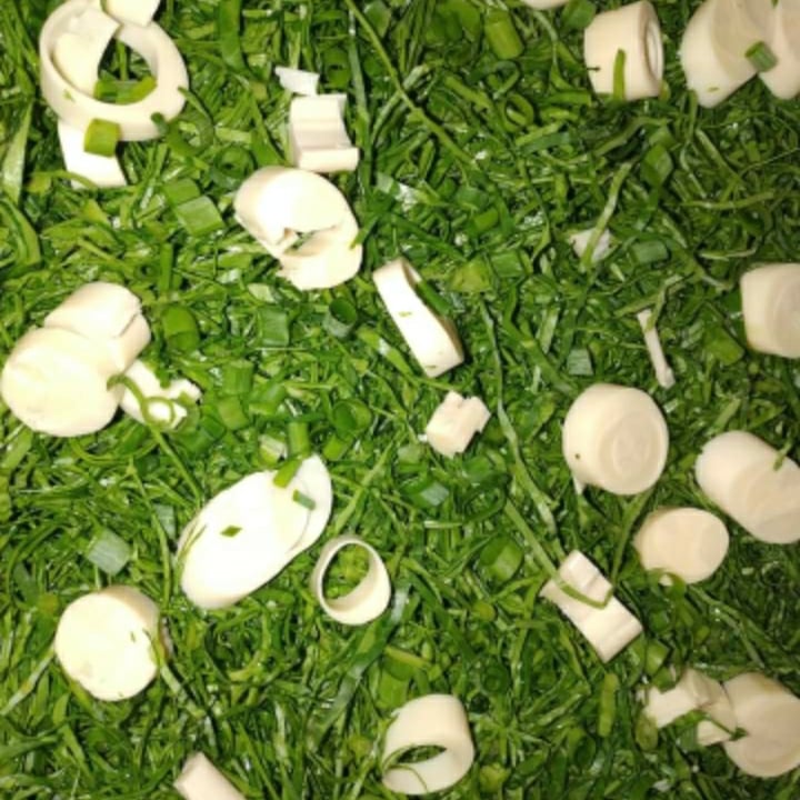 Foto da Salada de couve com palmito  - receita de Salada de couve com palmito  no DeliRec