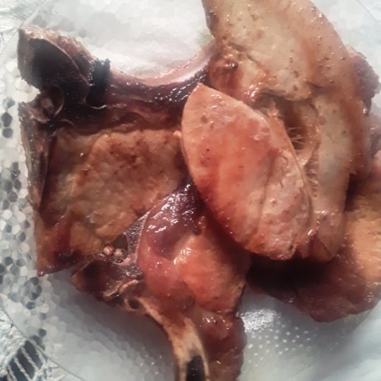 Foto da Carne de porco frita. - receita de Carne de porco frita. no DeliRec