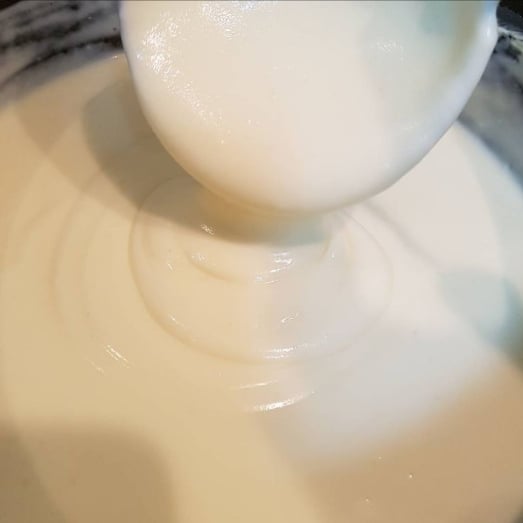 Photo of the plain white sauce – recipe of plain white sauce on DeliRec