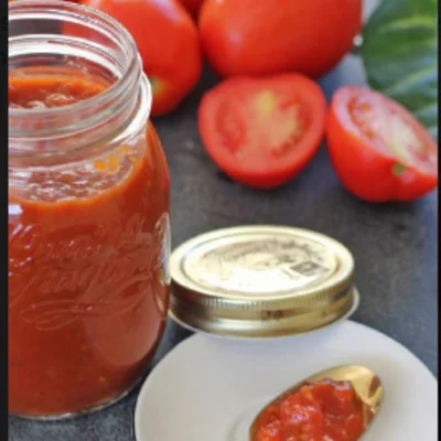 Recipe of Tomato Pulp Chutney 🍅 on the DeliRec recipe website