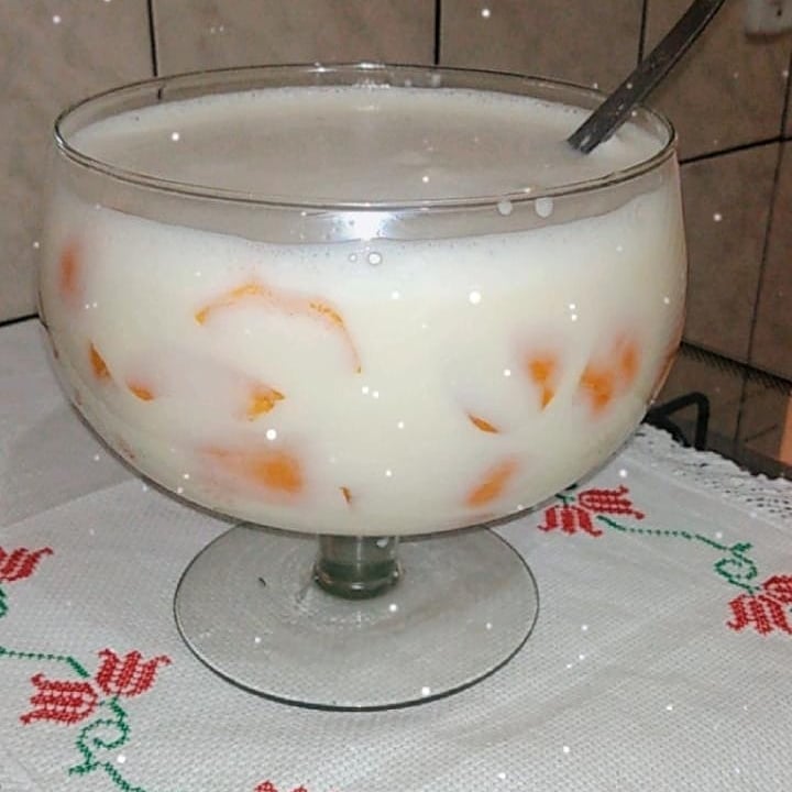 Foto da Sobremesa de Pêssego  - receita de Sobremesa de Pêssego  no DeliRec