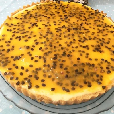 Receta de pastel de maracuyá en el sitio web de recetas de DeliRec