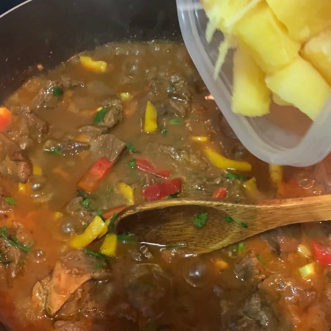 Photo of the meat with cassava – recipe of meat with cassava on DeliRec