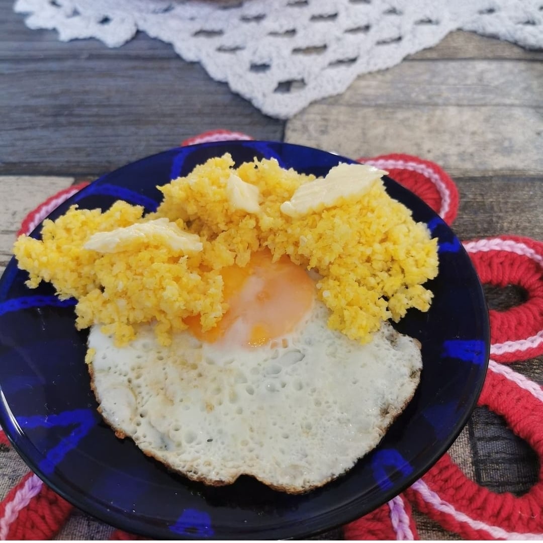 Photo of the Couscous with fried egg – recipe of Couscous with fried egg on DeliRec
