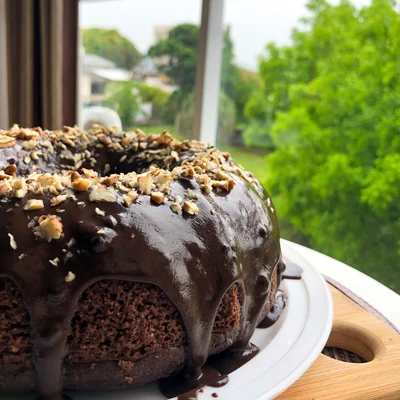 Recipe of fit chocolate cake on the DeliRec recipe website