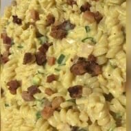 Photo of the Macaroni in white sauce with bacon – recipe of Macaroni in white sauce with bacon on DeliRec