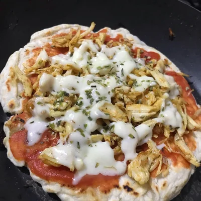 Receta de Pan pizza en el sitio web de recetas de DeliRec