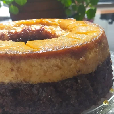 Recipe of Cake puddin of chocolate on the DeliRec recipe website