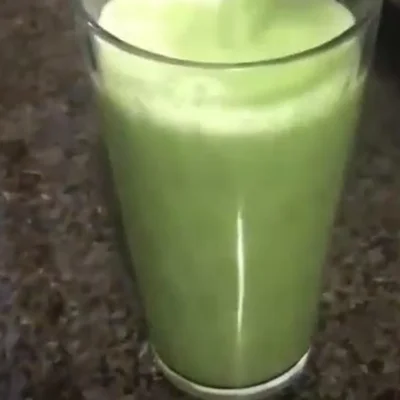 Recipe of green punch on the DeliRec recipe website