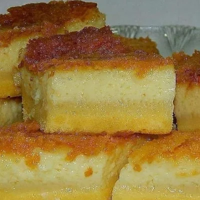 Recette de gâteau crémeux à la semoule de maïs sur le site de recettes DeliRec