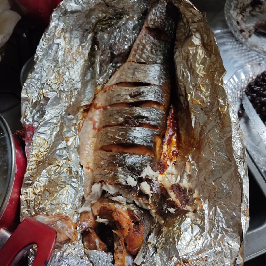 Photo of the roasted mullet – recipe of roasted mullet on DeliRec