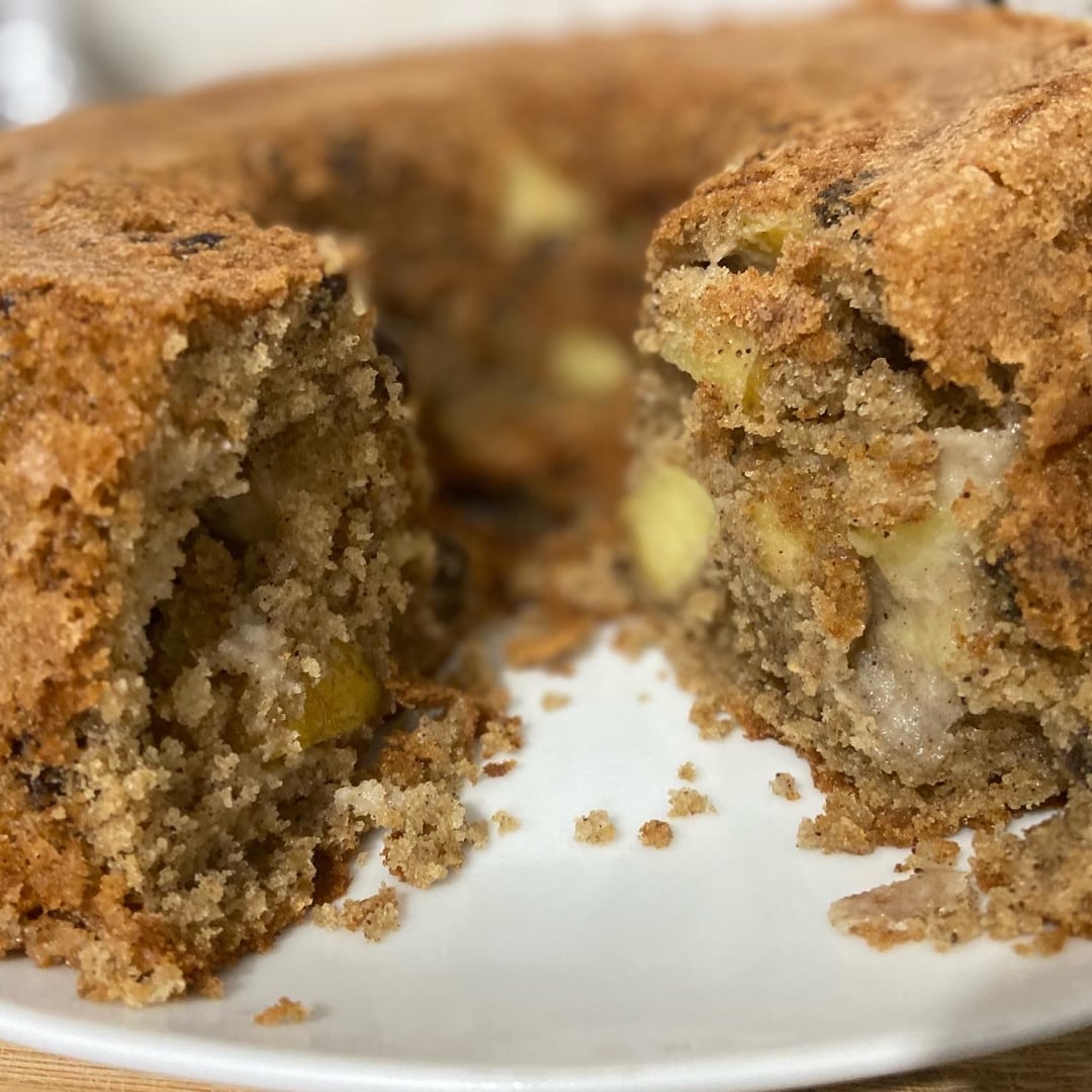 Photo of the Wholemeal Apple Cake with Cinnamon and Raisins – recipe of Wholemeal Apple Cake with Cinnamon and Raisins on DeliRec