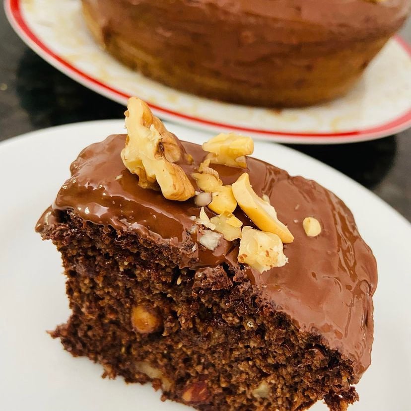 Photo of the Banana cake with chocolate and mixed nuts – recipe of Banana cake with chocolate and mixed nuts on DeliRec