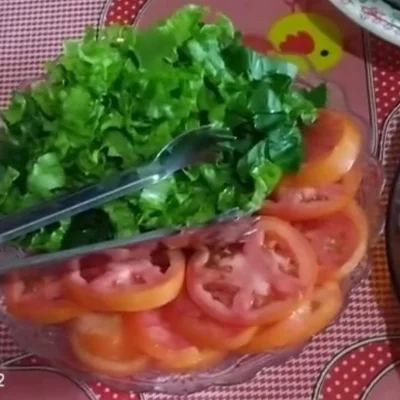 Recette de salade en forme sur le site de recettes DeliRec