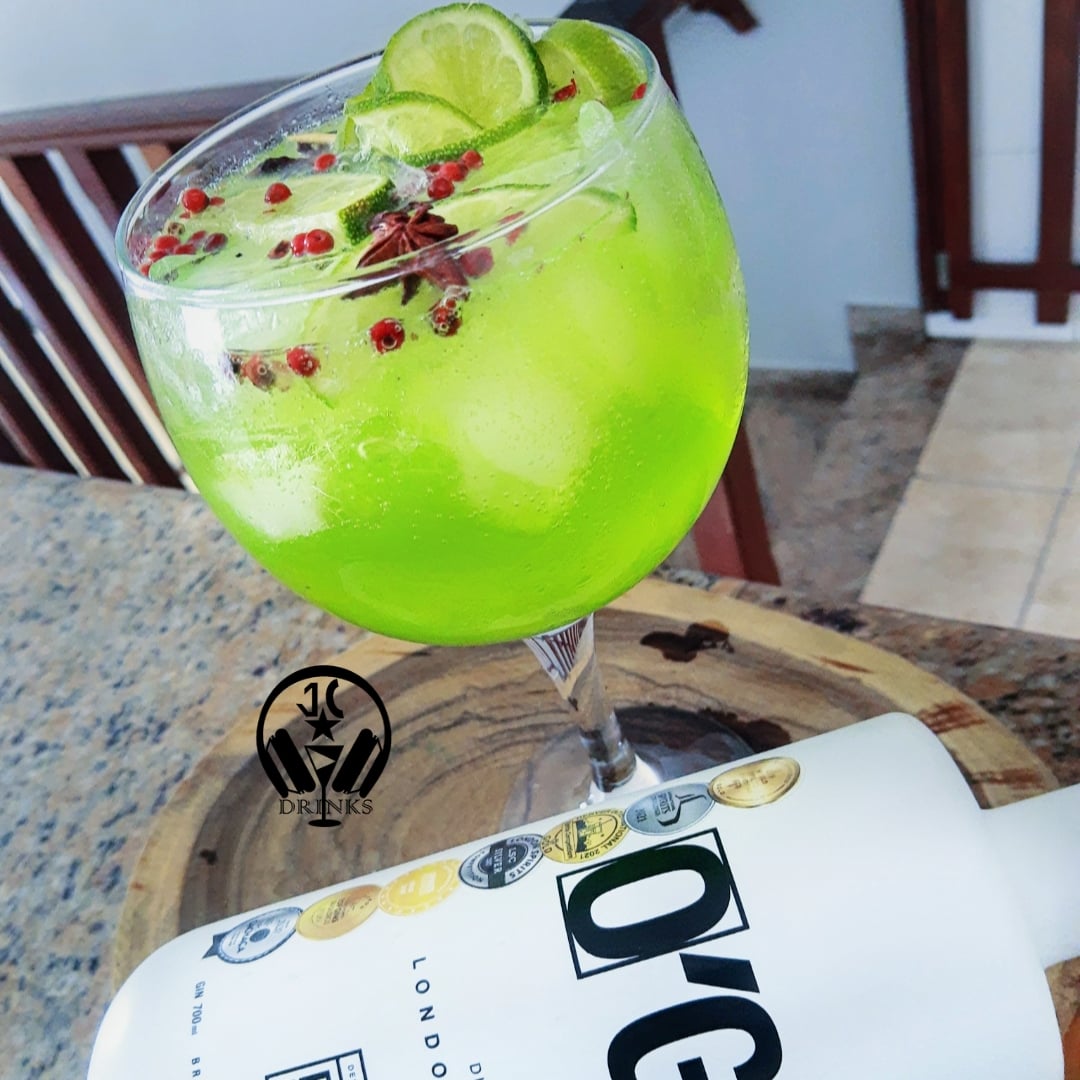 Photo of the Green Apple Gin Tonic – recipe of Green Apple Gin Tonic on DeliRec