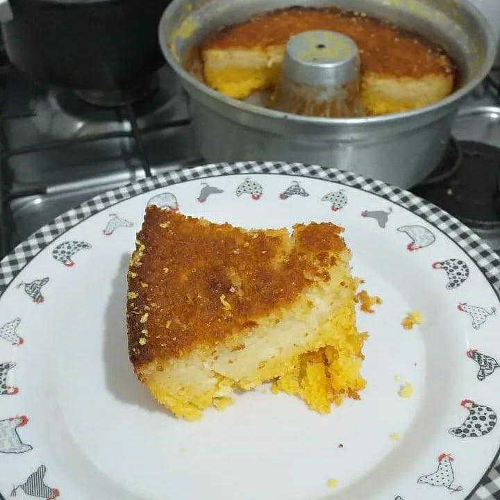 Photo of the creamy cornmeal cake – recipe of creamy cornmeal cake on DeliRec