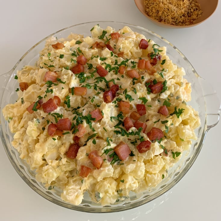 Photo of the Potato mayonnaise with bacon – recipe of Potato mayonnaise with bacon on DeliRec