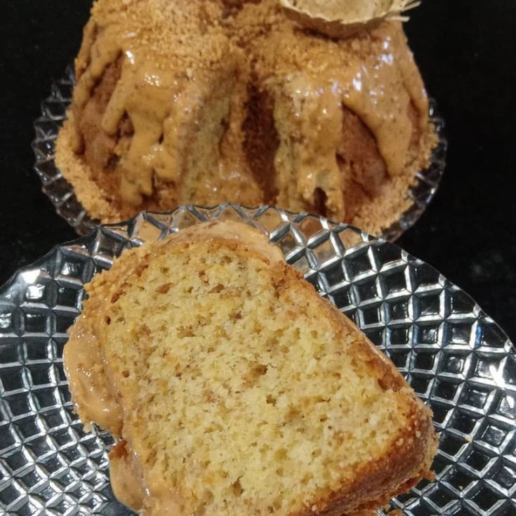 Photo of the paçoca cake – recipe of paçoca cake on DeliRec