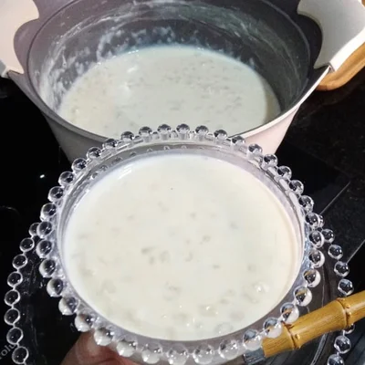 Recipe of creamy white hominy on the DeliRec recipe website