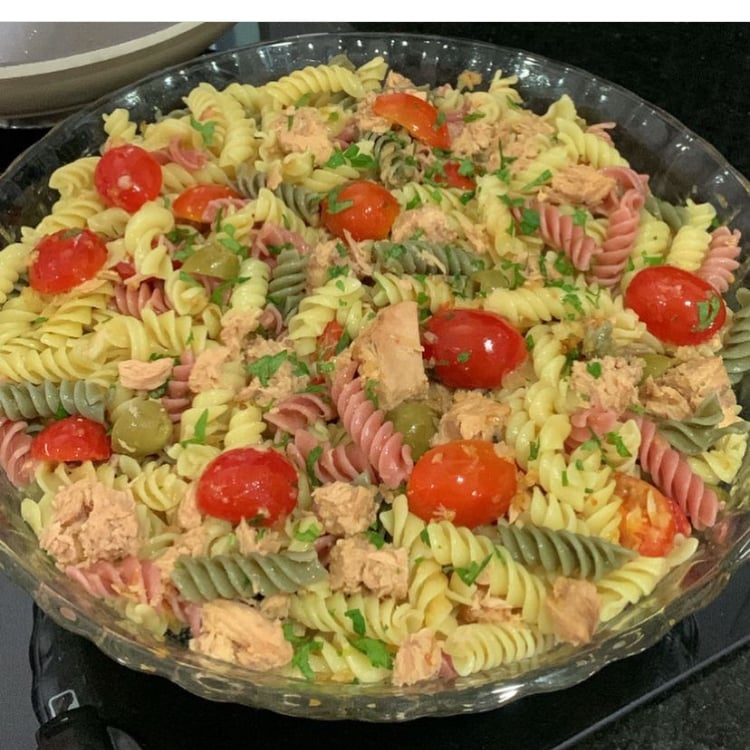 Photo of the Tricolor Pasta with Tuna – recipe of Tricolor Pasta with Tuna on DeliRec