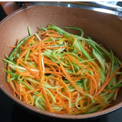 Recipe of stir-fried vegetables on the DeliRec recipe website
