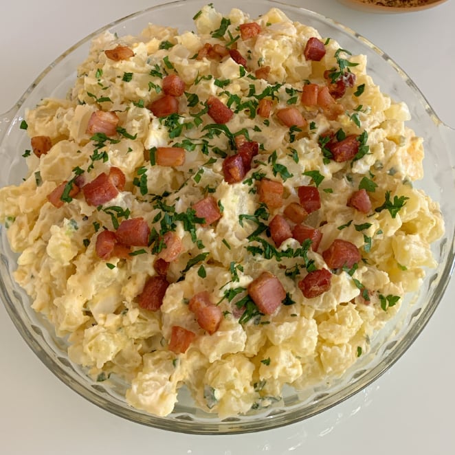 Photo of the Potato mayonnaise with bacon – recipe of Potato mayonnaise with bacon on DeliRec