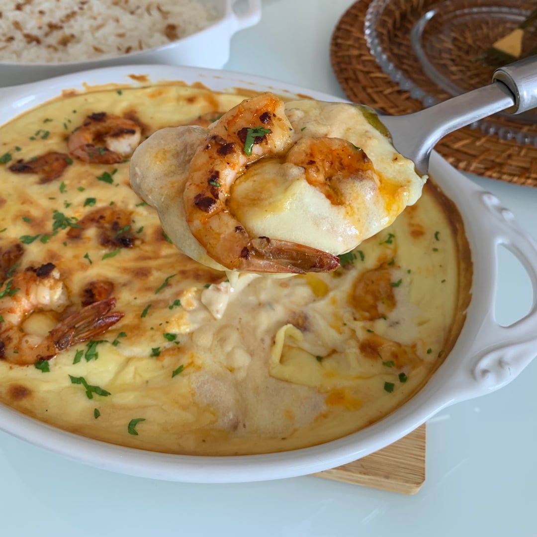 Photo of the Shrimp with potato cream – recipe of Shrimp with potato cream on DeliRec