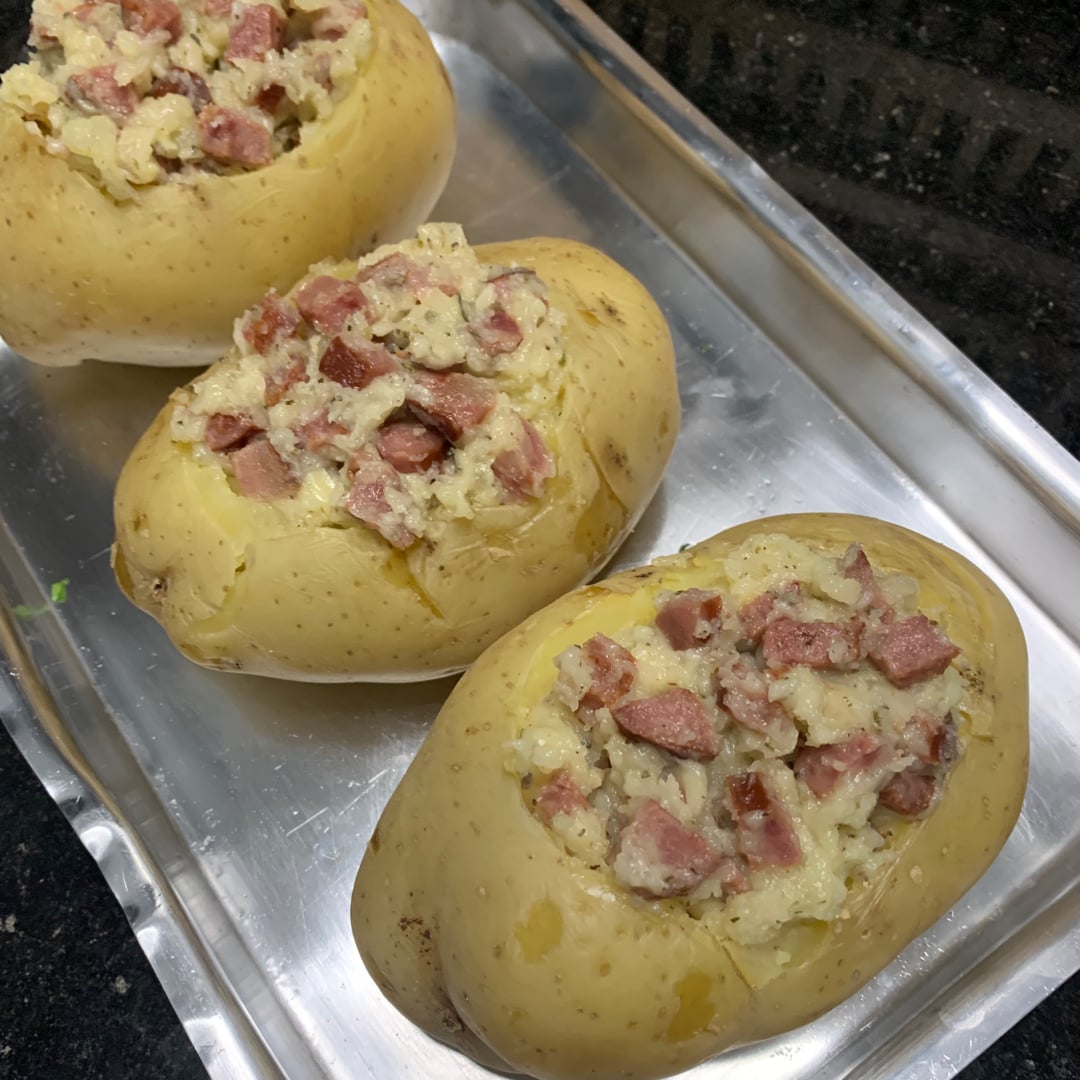 Photo of the Potato stuffed with sausage sausage – recipe of Potato stuffed with sausage sausage on DeliRec