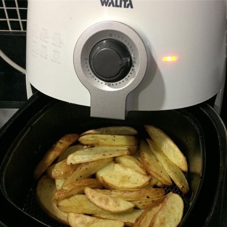Photo of the canoe potatoes in the airfryer – recipe of canoe potatoes in the airfryer on DeliRec