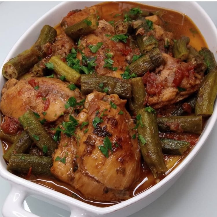 Photo of the Chicken with okra – recipe of Chicken with okra on DeliRec