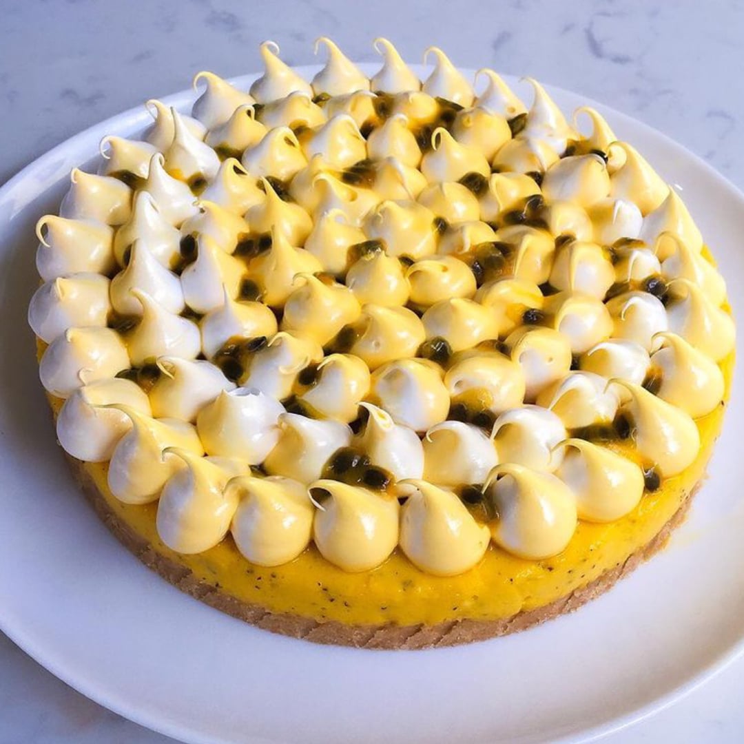 Photo of the Passion Fruit Zabaione Pie – recipe of Passion Fruit Zabaione Pie on DeliRec