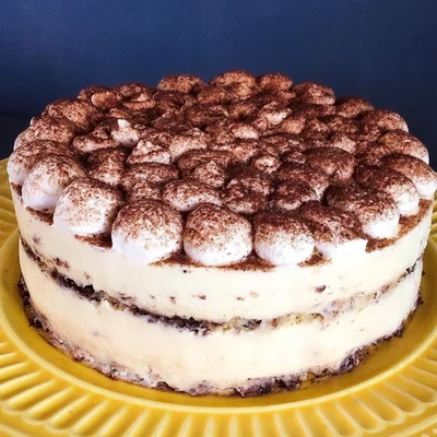 Recipe of Tiramisu cake on the DeliRec recipe website