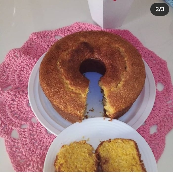 Photo of the fluffy corn cake – recipe of fluffy corn cake on DeliRec