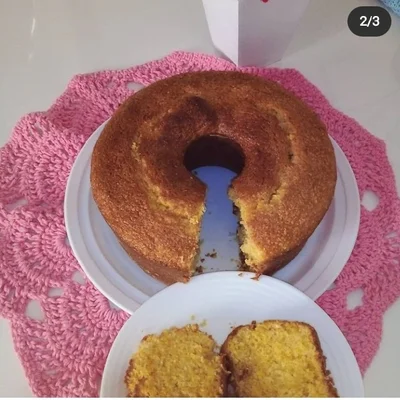 Recipe of fluffy corn cake on the DeliRec recipe website