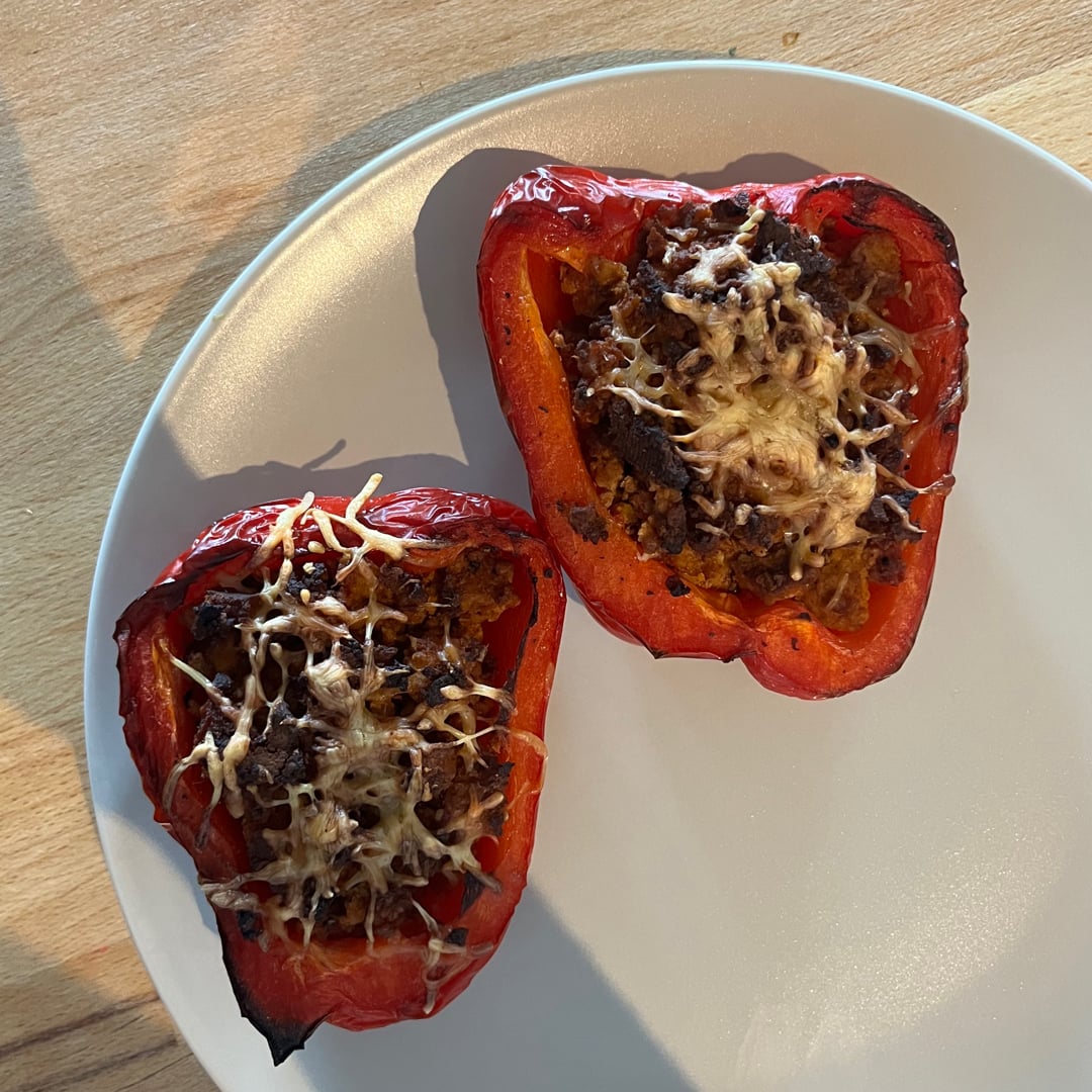 Photo of the Pepper stuffed with smoked tofu – recipe of Pepper stuffed with smoked tofu on DeliRec