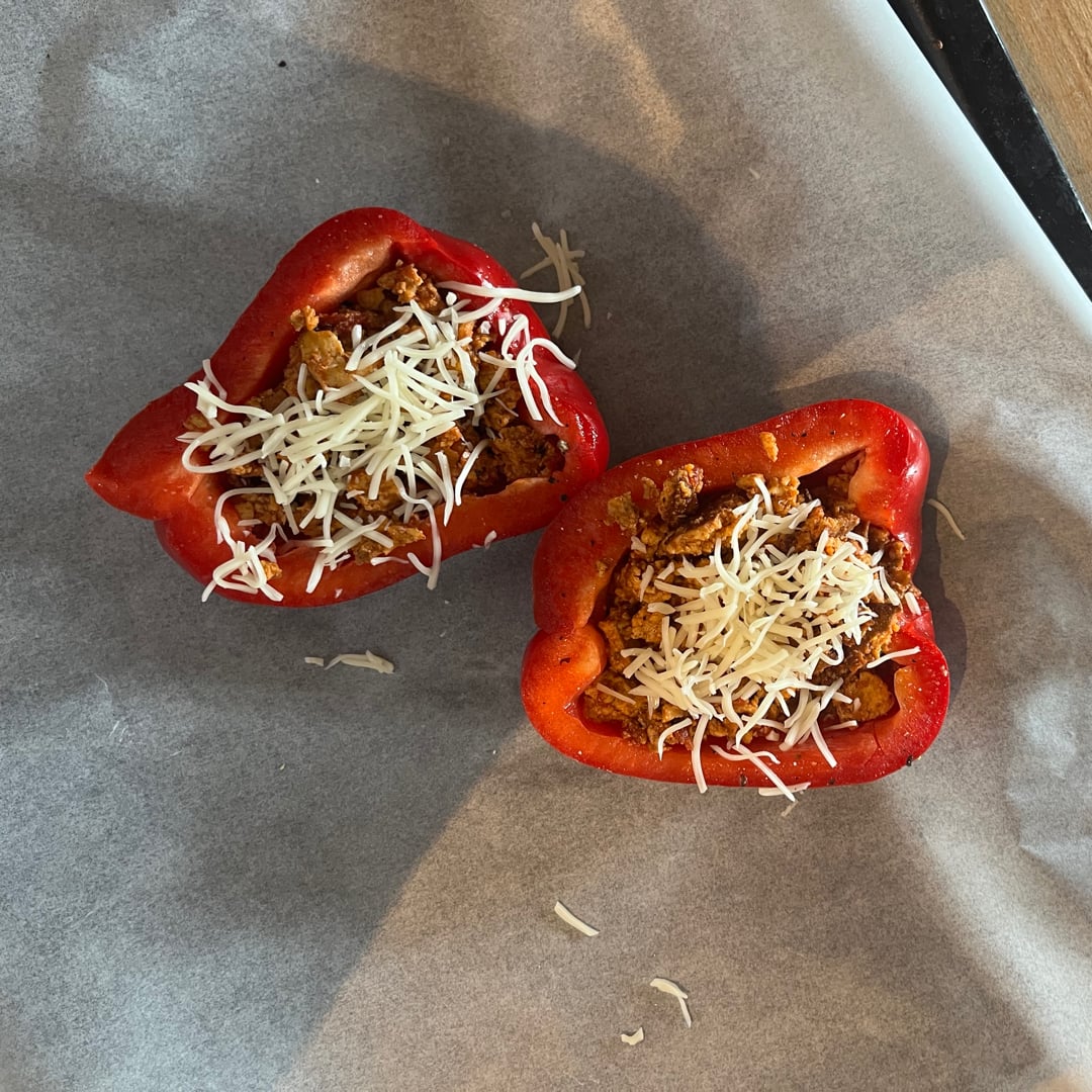 Photo of the Pepper stuffed with smoked tofu – recipe of Pepper stuffed with smoked tofu on DeliRec