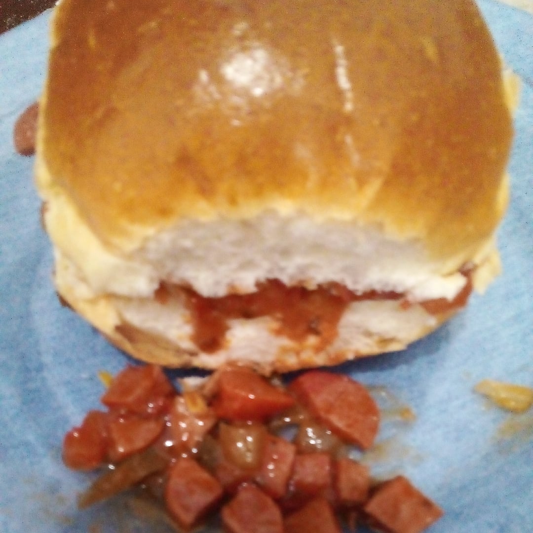 Foto da Pão com molho de salsicha - receita de Pão com molho de salsicha no DeliRec