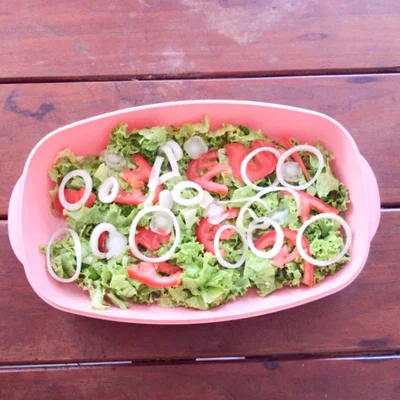 Recipe of everyday salad on the DeliRec recipe website