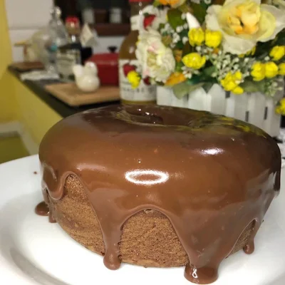 Recipe of Chocolate cake with soft brigadeiro on the DeliRec recipe website