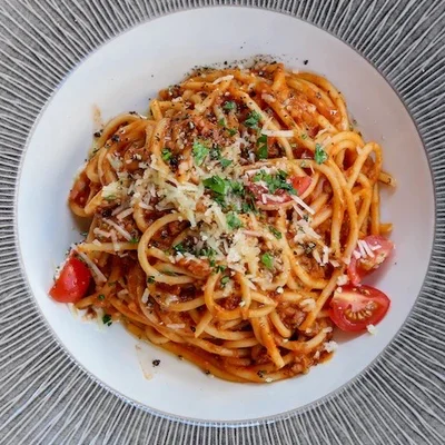 Recipe of One-pan pasta on the DeliRec recipe website