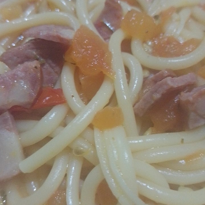 Foto de la espaguetis con salchicha – receta de espaguetis con salchicha en DeliRec