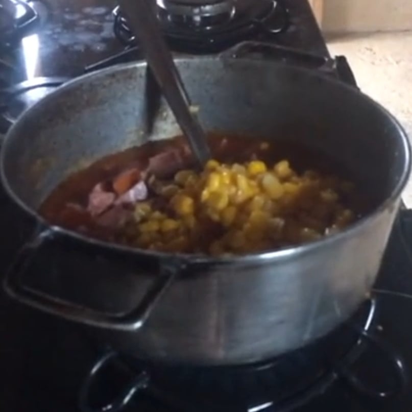 Photo of the Sausage seasoned with corn – recipe of Sausage seasoned with corn on DeliRec