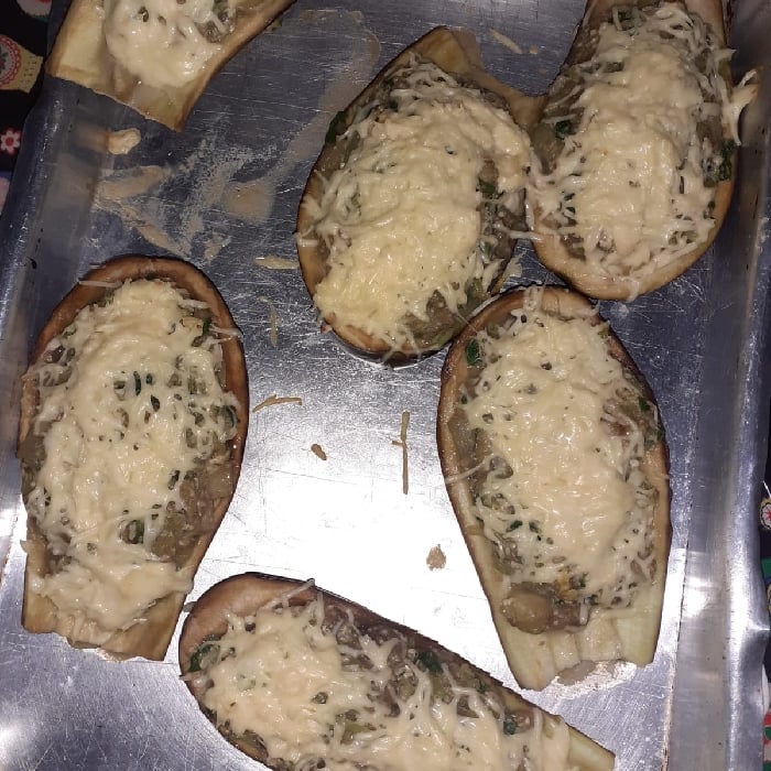 Photo of the Eggplant stuffed with cheese – recipe of Eggplant stuffed with cheese on DeliRec