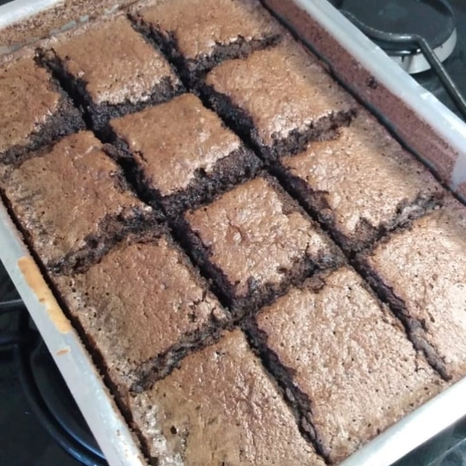 Foto da Brownie de massa pronta - receita de Brownie de massa pronta no DeliRec