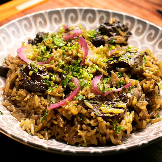 Photo of the Rice with Mushrooms – recipe of Rice with Mushrooms on DeliRec
