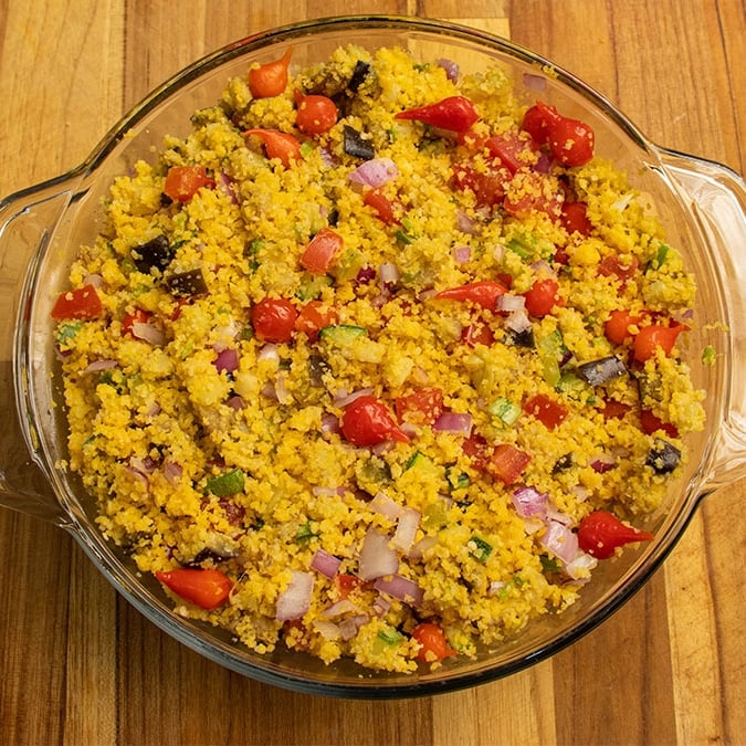 Photo of the couscous with vegetables – recipe of couscous with vegetables on DeliRec