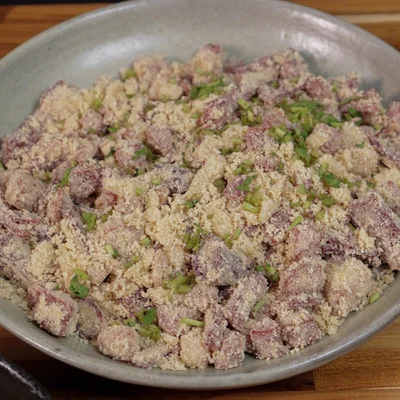 Recipe of Farofa Meat-Seca on the DeliRec recipe website